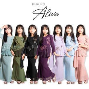 Kurung Alicia budak (1y-8y)