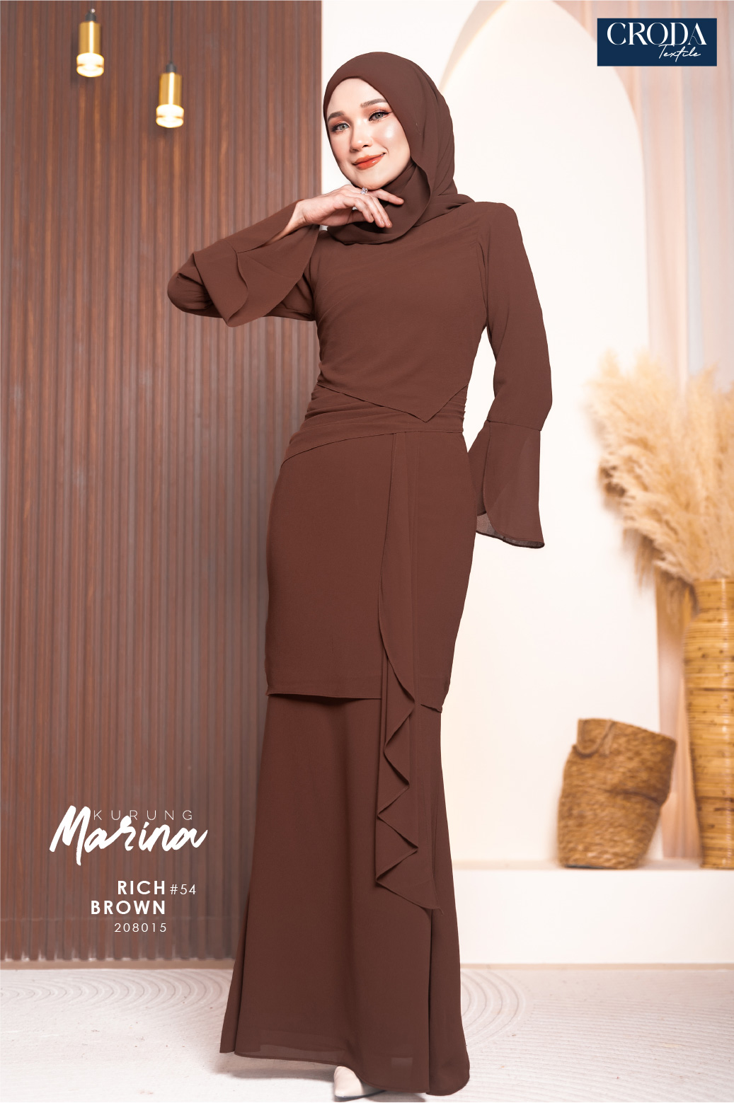 Kurung Marina Dewasa (XXS-4XL) - Image 8