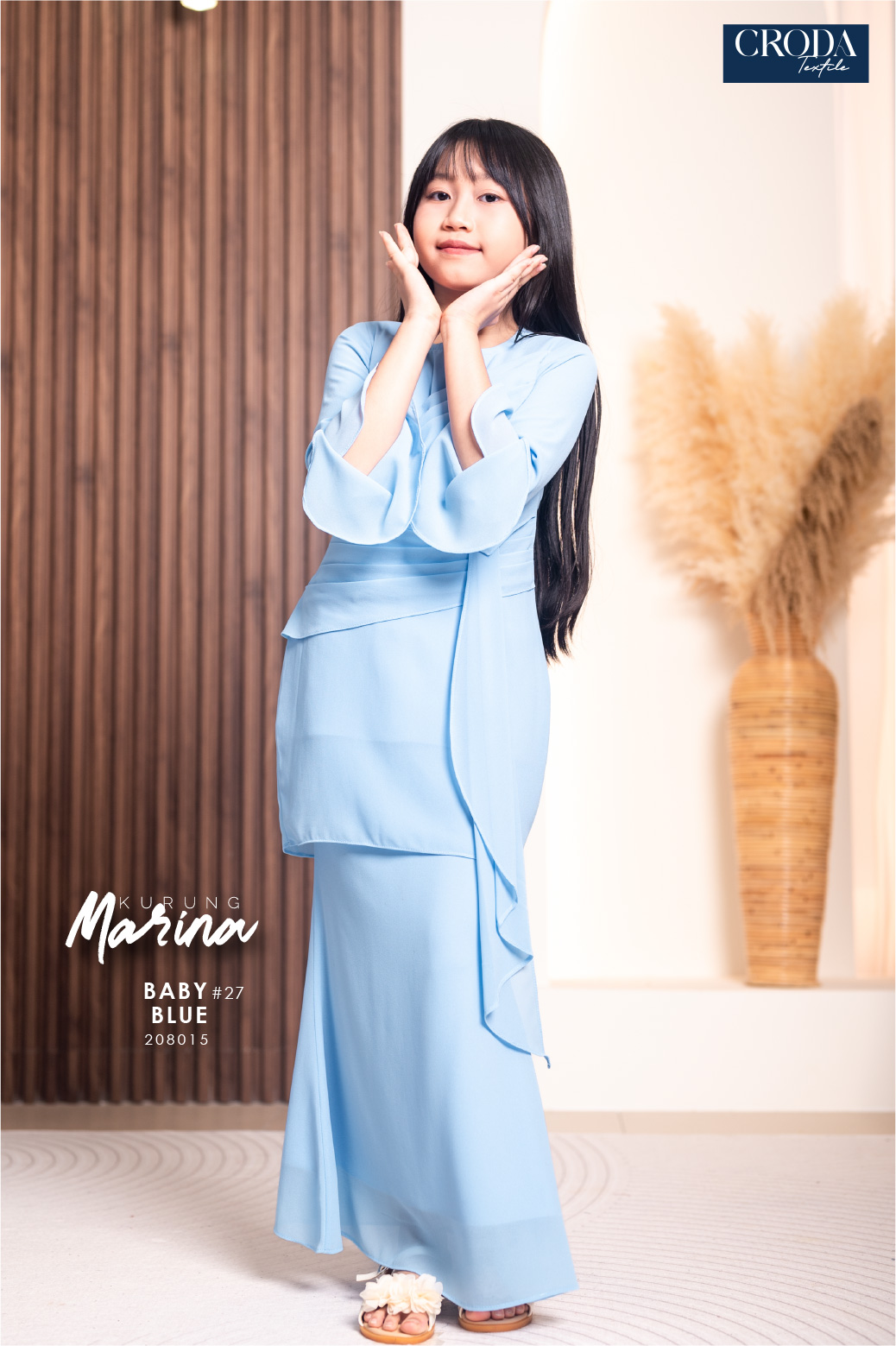 Kurung Marina budak (10y~12y) - Image 2