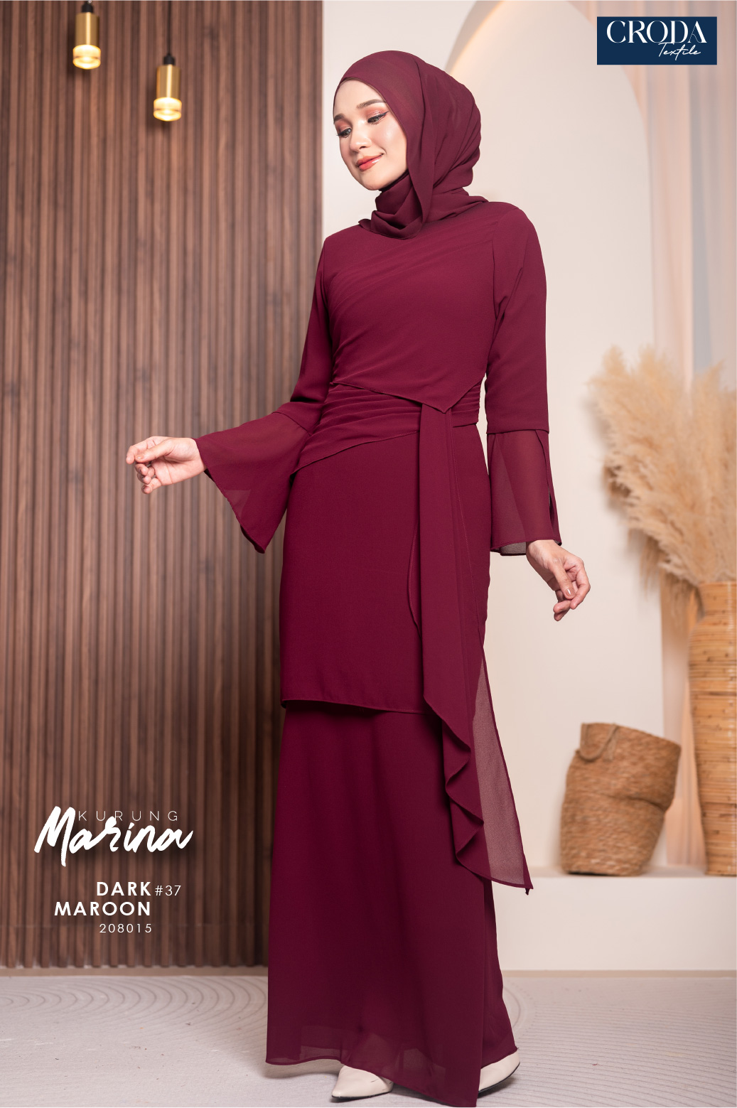 Kurung Marina Dewasa (XXS-4XL) - Image 3