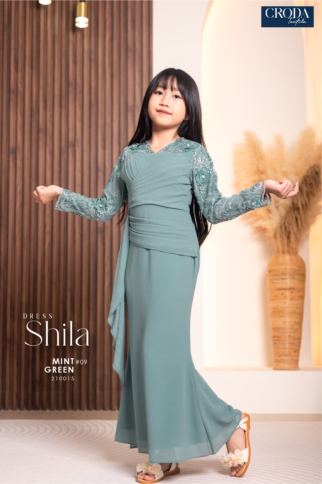 Dress Shila budak (1y~8y) - Image 4