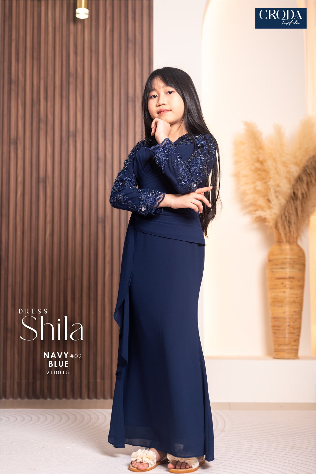 Dress Shila budak (1y~8y) - Image 7