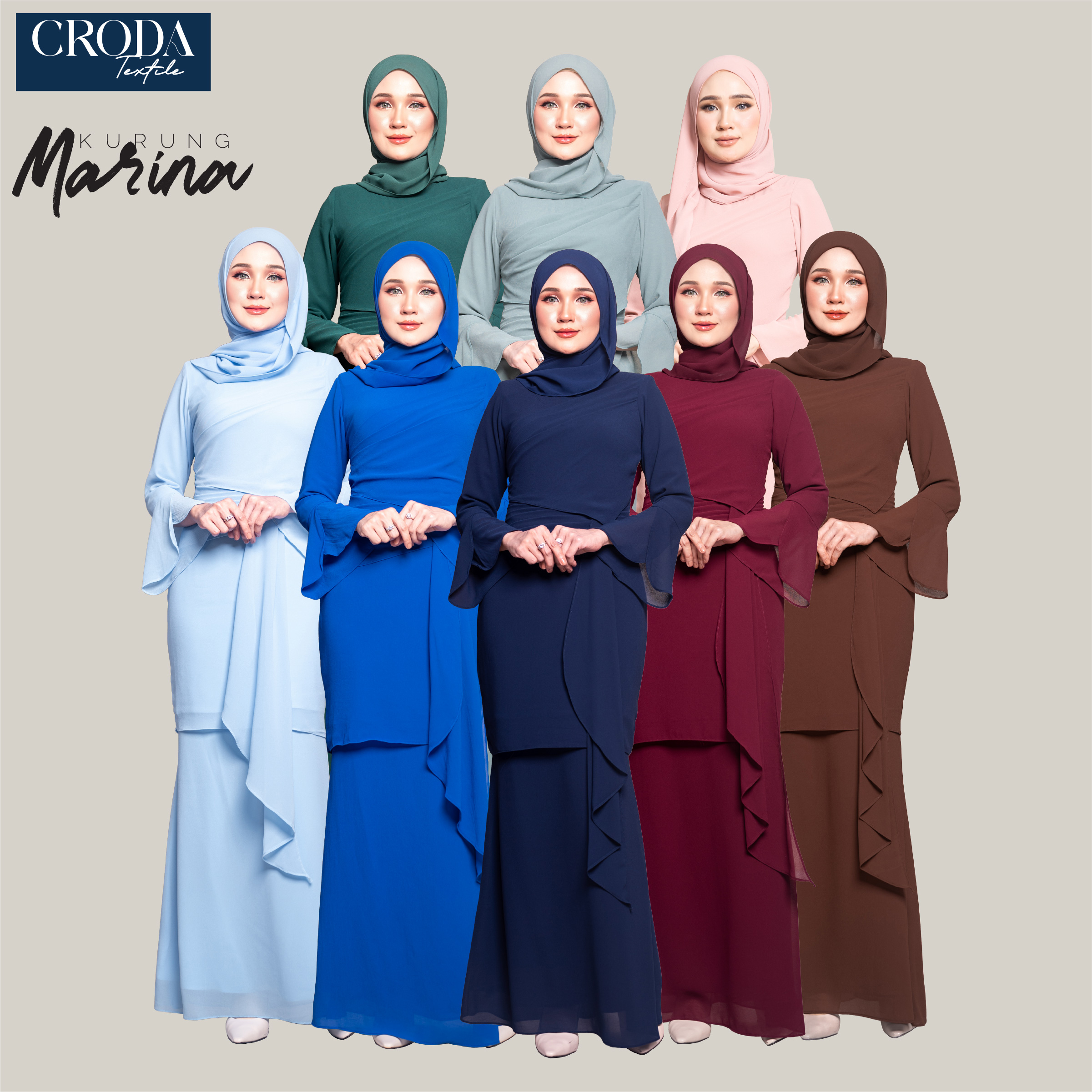 Kurung Marina Dewasa (XXS-4XL)