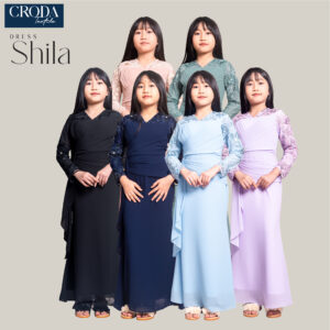 Dress Shila budak (10~12y)