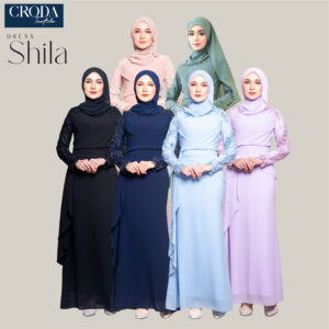 Dress Shila Dewasa (XXS~4XL)