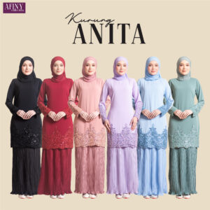 Kurung Anita Dewasa (XXS~4XL)
