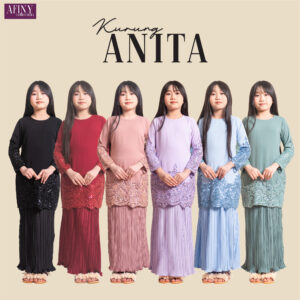 Kurung Anita size budak (10y~12y)